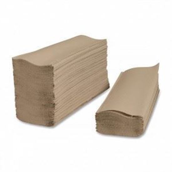 Picture of Brown Multifold Towels - 9.45 x 9.25