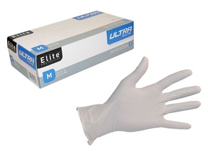 Picture of Elite Ultra White Industrial Grade Nitrile Glove