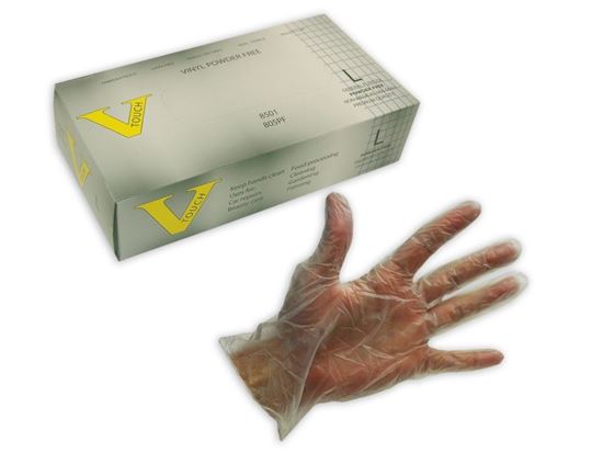 Picture of VTouch Vinyl Clear Industrial Grade Glove - Powder Free