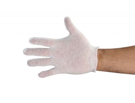 Picture of Cotton Lisle, Light Weight Unhemmed Glove