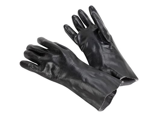 Picture of Black Dip Glove - 14 Inch Gauntlett Cuff Smooth Finish