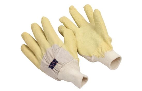 Picture of Palm Coated Rubber Gloves - Knit Wrist
