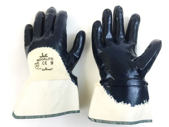 Picture of Nitrile Palm Coated Gloves - Safety Cuff