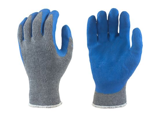 Picture of Blue Latex Coated Palm - Grey/Cotton Poly Knit Liner
