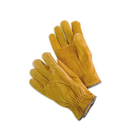 Picture of Unlined Split Leather Drivers Glove - Straight Thumb