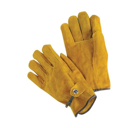 Picture of Russet Leather Driver Gloves - Ball and Tape Strap