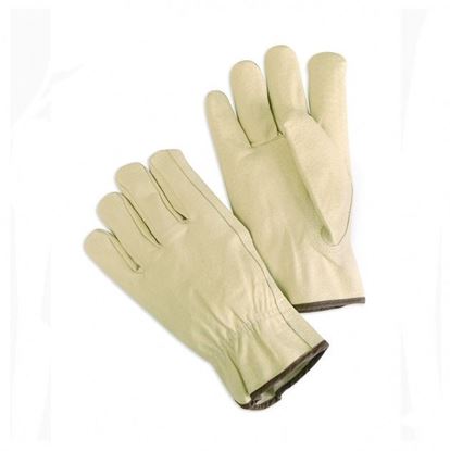Picture of Premium Pig Grain Leather Gloves - Leather Hem