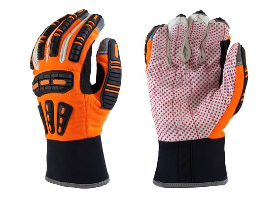 Picture of Cotton Palm Impact Mechanics Gloves