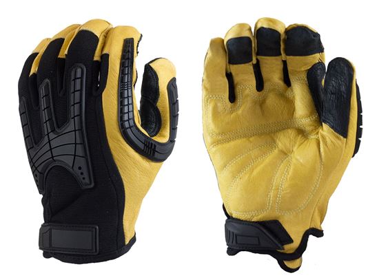 Picture of Pig Grain Leather Mechanics Glove - Reinforced Palm