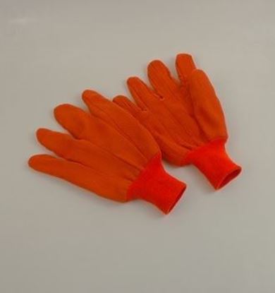 Picture of Orange Double Palm Gloves - 100% Cord