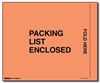 Picture of Packing List Enclosed - Orange Opaque 8-1/2 x 10-1/4