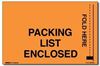 Picture of Packing List Enclosed - Orange Opaque 5-1/4 x 8