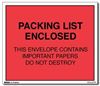 Picture of Packing List Enclosed - Important Papers Toploading