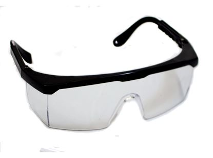 Picture of Valiant Safety Glasses - Black Frames Clear Lens