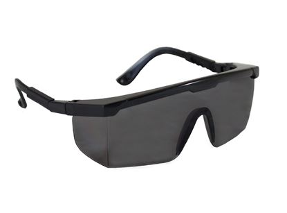 Picture of Valiant Safety Glasses - Black Frames Smoke Lens