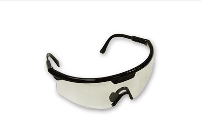 Picture of Gladiator Safety Glasses - Black Frame Clear Lens