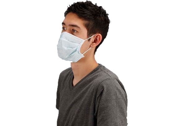 Picture of Blue Dust Mask - Ear Loop