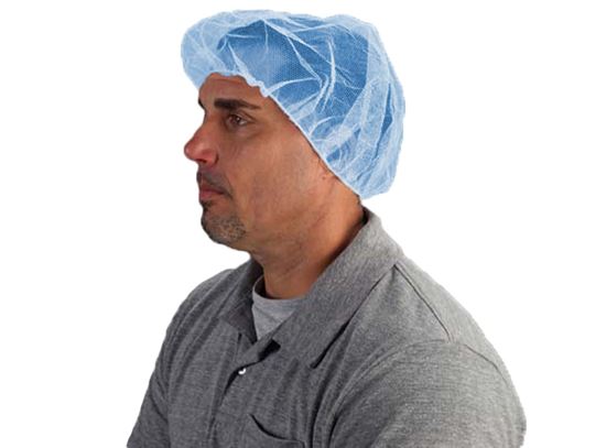 Picture of 21 Inch Blue Nylon Hair Net