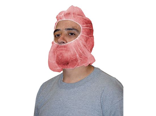 Picture of Beard and Hair Cover Combos - 24 Inches Red