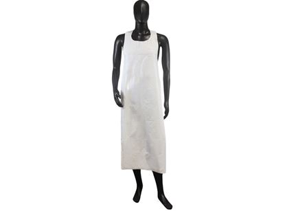 Picture of White Vinyl Aprons - 5.5 mil 35 x 45