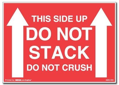 Picture of This Side Up Do Not Stack Do Not Crush - Printed Labels