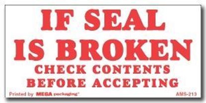 Picture of If Seal Is Broken - Printed Labels