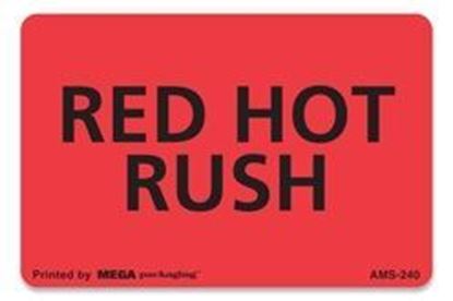 Picture of Red Hot Rush - Printed Labels