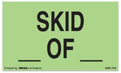 Picture of Skid Of - Green Printed Labels