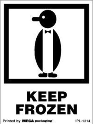 Picture of Keep Frozen - Printed Label 3 x 4
