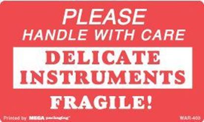Picture of Please Handle With Care Delicate Instruments Fragile