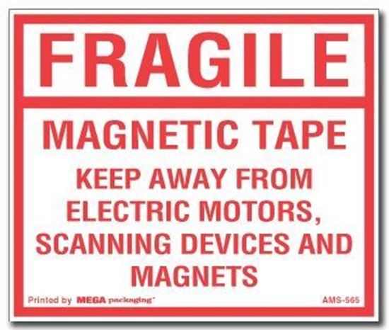 Picture of Fragile Magnetic Tape