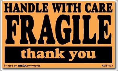 Picture of Handle With Care Fragile Thank You