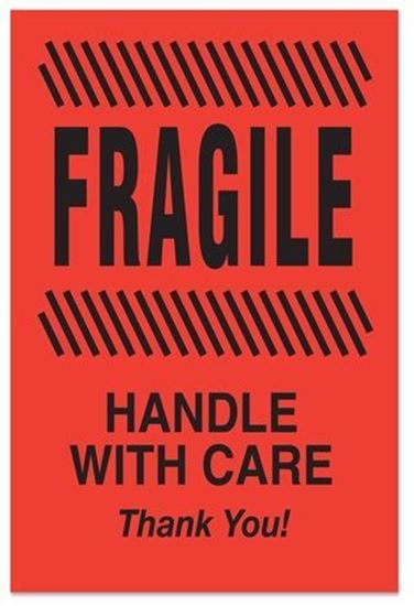 Picture of Fragile Handle With Care Thank You