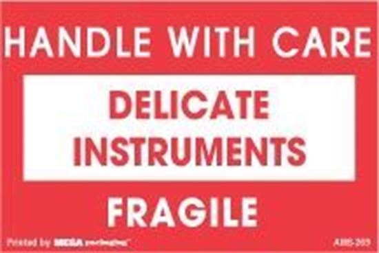Picture of Handle With Care Delicate Instruments Fragile