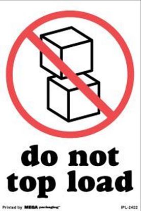 Picture of Do Not Top Load 4 x 6