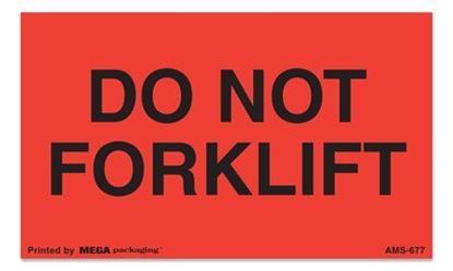 Picture of Do Not Forklift - Red