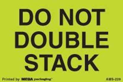 Picture of Do Not Double Stack - Green 2 x 3