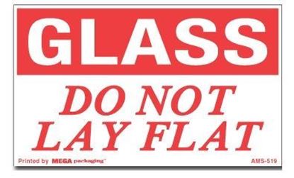Picture of Glass Do Not Lay Flat
