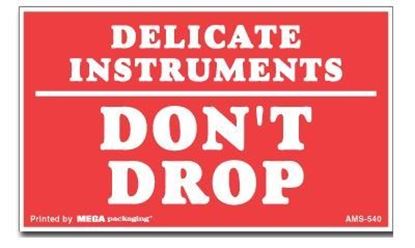 Picture of Delicate Instruments Don't Drop