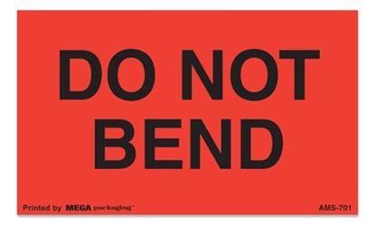 Picture of Do Not Bend - Red and Black