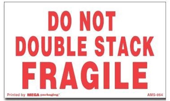 fragile logo do not stack