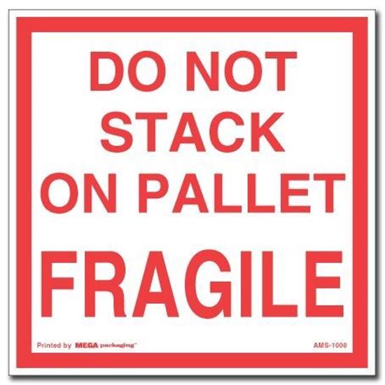 Fragile Logo Do Not Stack