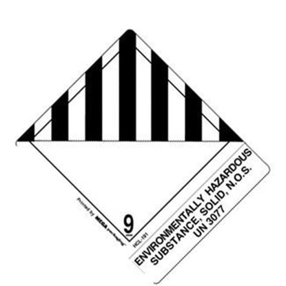 Picture of Environmentally Hazardous Substance - Printed Label 4 x 4 -7/8