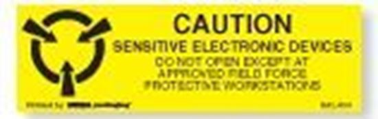 Picture of Caution Sensitive Electronic Devices 5/8 x 2