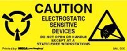 Picture of Caution Electrostatic Sensitive Devices 2 x 5