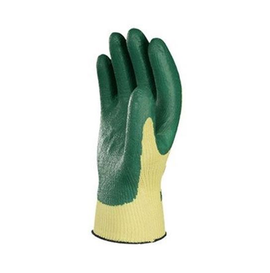 Picture of Atlas® Green Nitrile Palm Coated Gloves - 10 Gauge Seamless Cut Resistant
