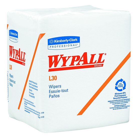 Picture of Wypall White Wipers 1/4 Fold