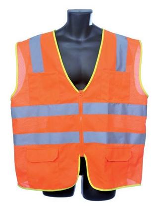 Picture of Class 2 Orange Safety Vest