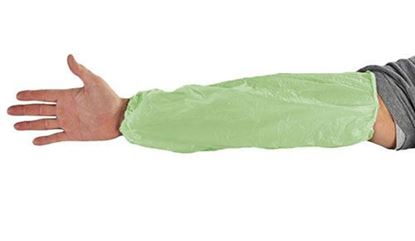 Picture of Green Polyethylene Sleeves - 18 Inch Long 2,000 each