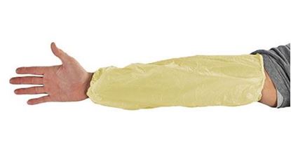 Picture of Yellow Polyethylene Sleeves - 18 Inch Long 2,000 each